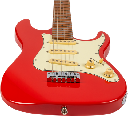 JET JS300 Electric Guitar - Red (Mini)