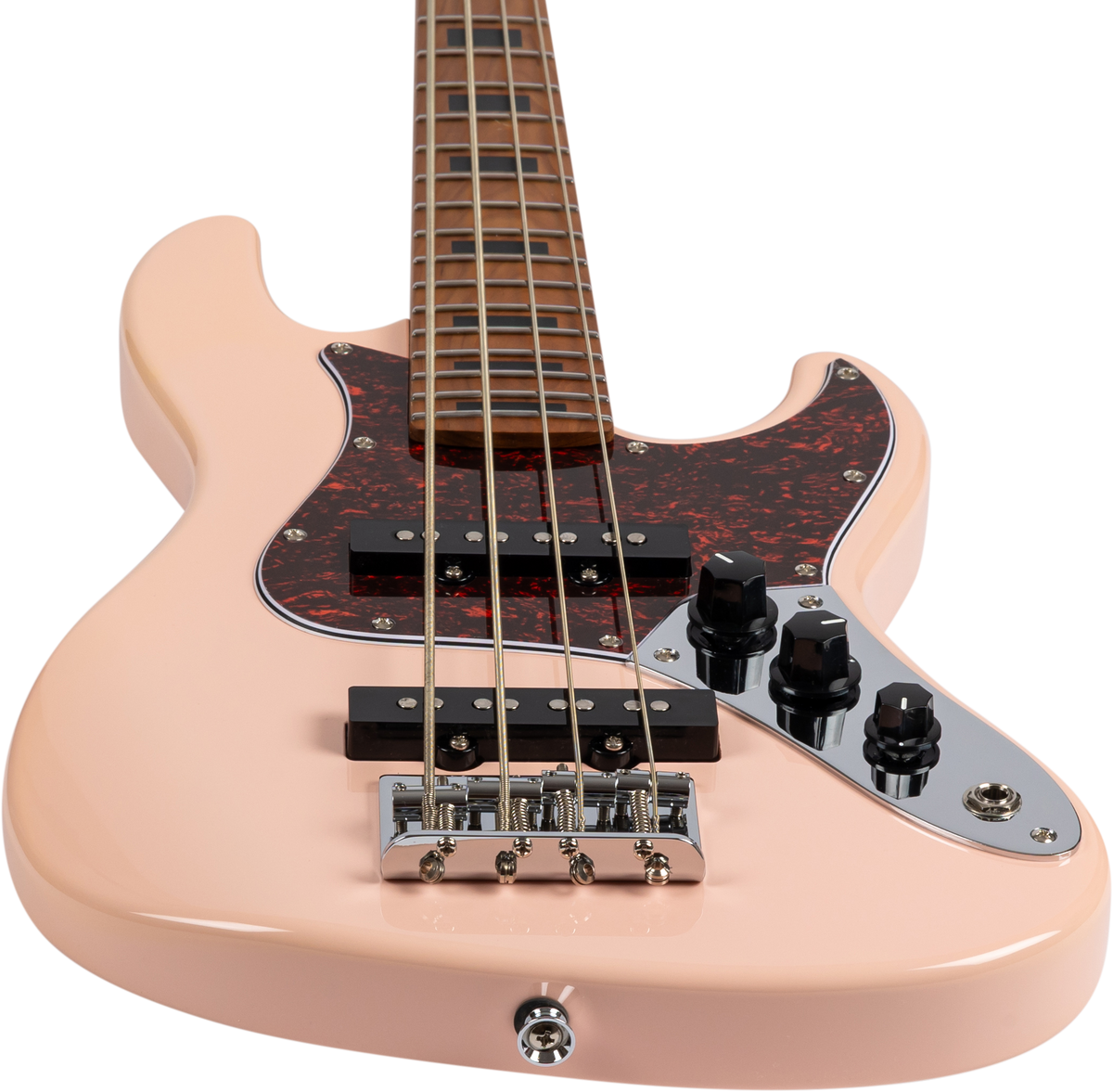 JET JB Travel Bass Guitar - Pink