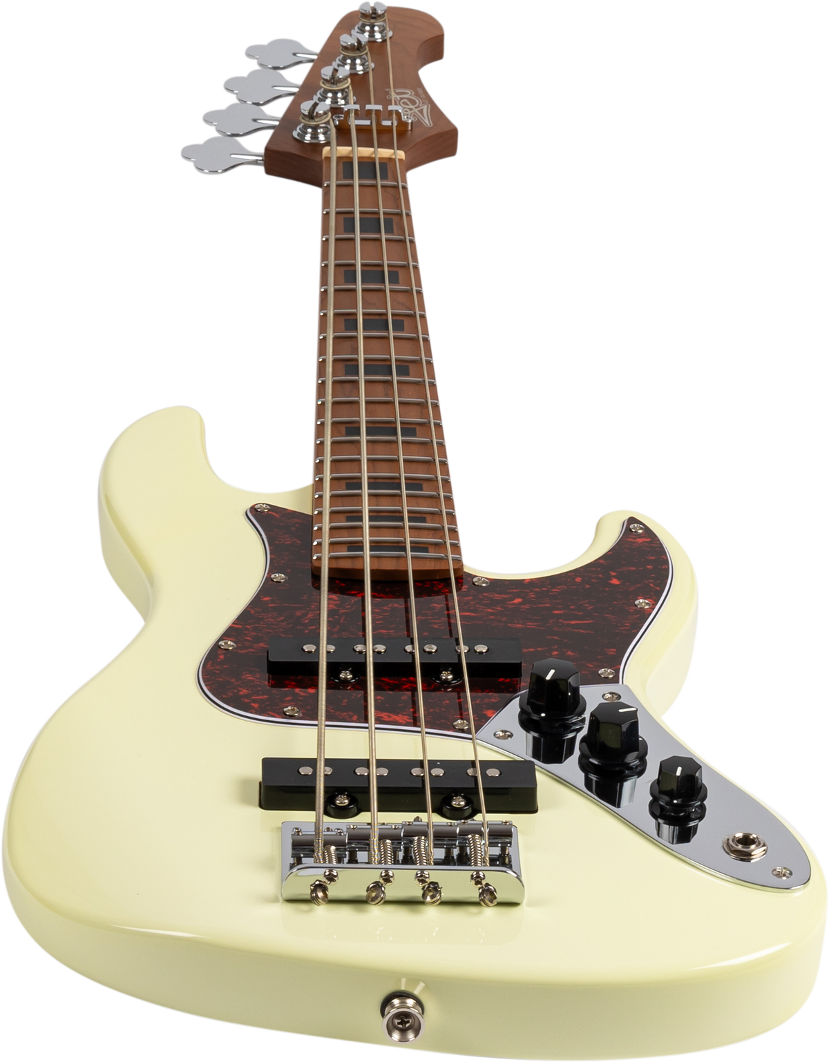 JET JB Travel Bass Guitar - White