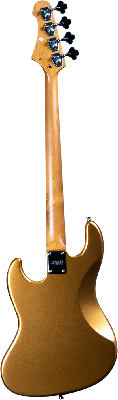 JET JJB300 Bass Guitar - Gold