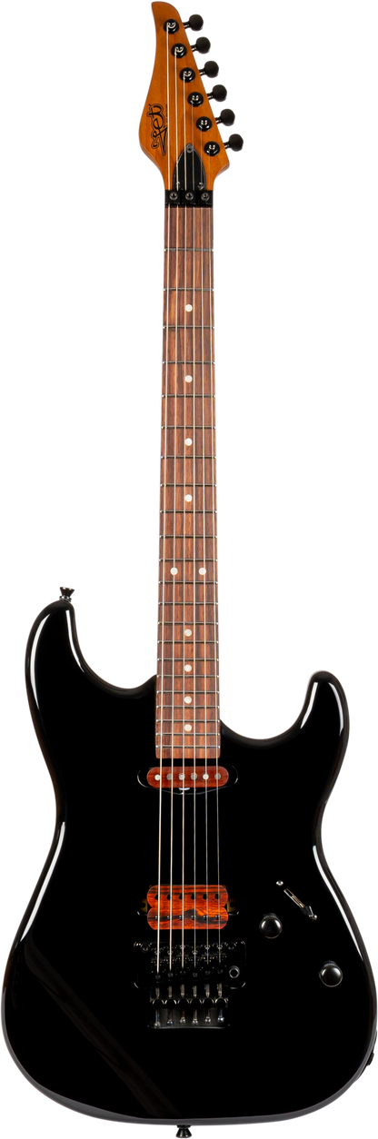 JET JS800 Electric Guitar - Black (HS)
