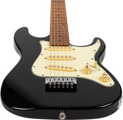 JET JS300 Electric Guitar - Black (Mini)