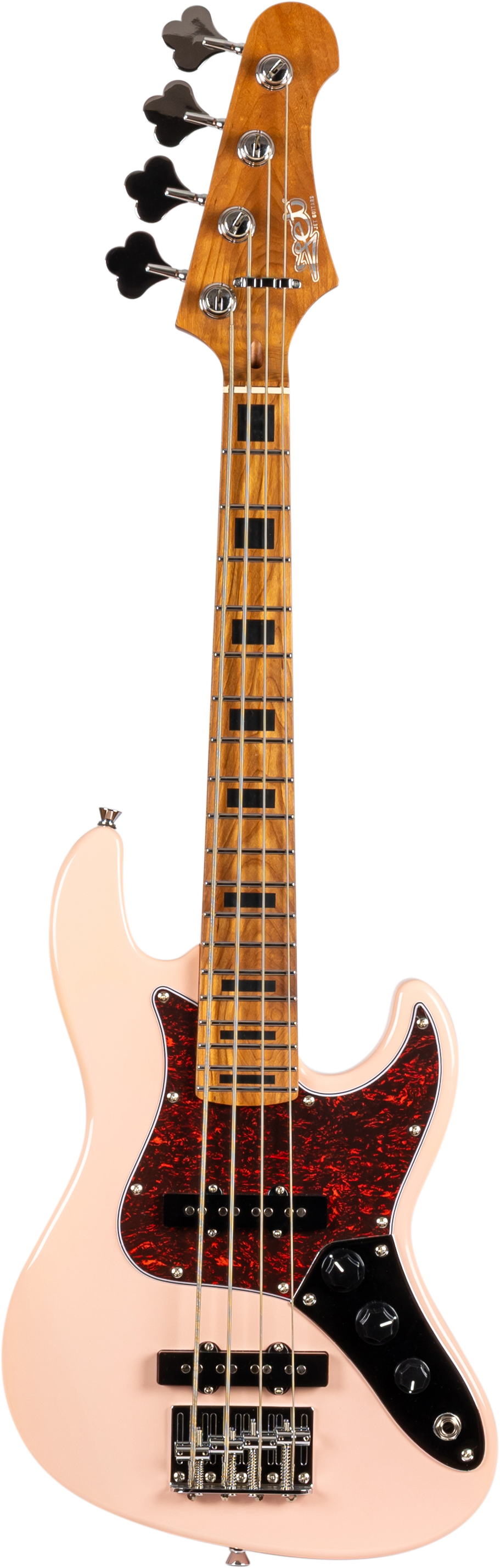 JET JB Travel Bass Guitar - Pink