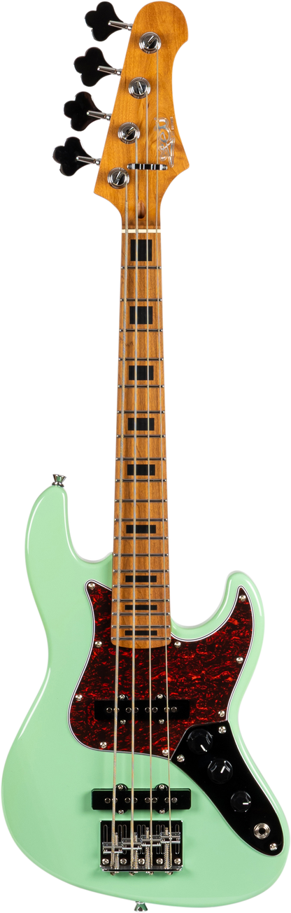 JET JB Travel Bass Guitar - Green