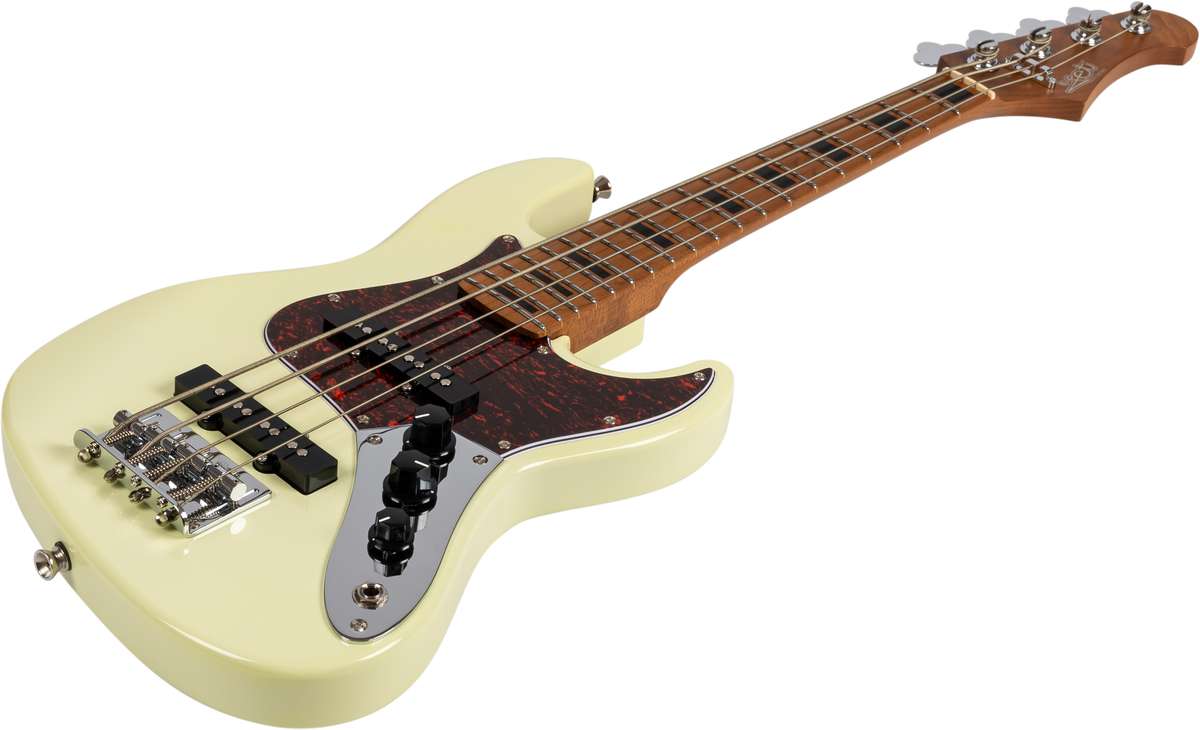 JET JB Travel Bass Guitar - White