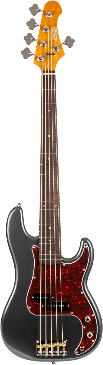 JET JPB305 Bass Guitar - Charcoal