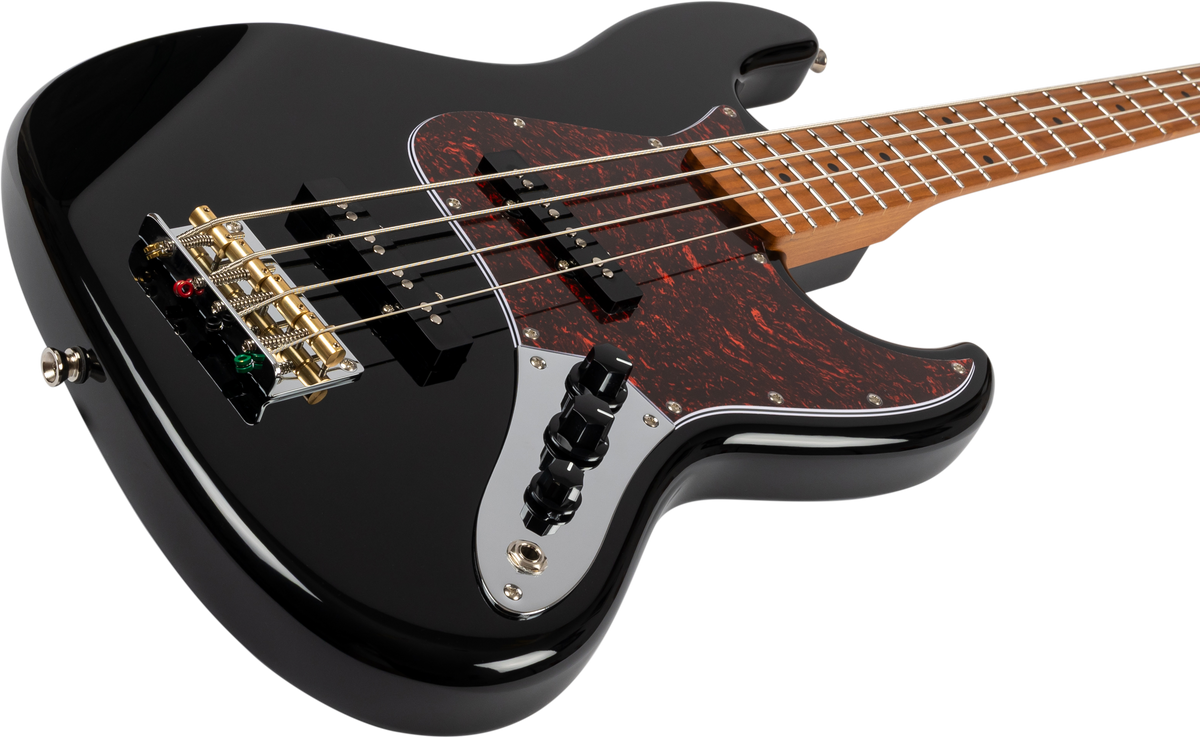 JET JJB300 Bass Guitar - Black