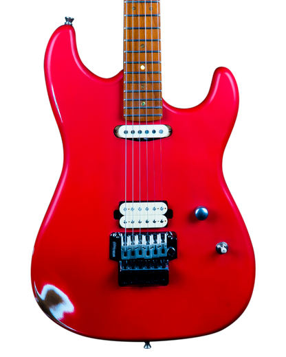 JET JS850 Electric Guitar - Red (Relic)
