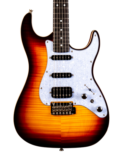 JET JS600 Electric Guitar - Brown Sunburst