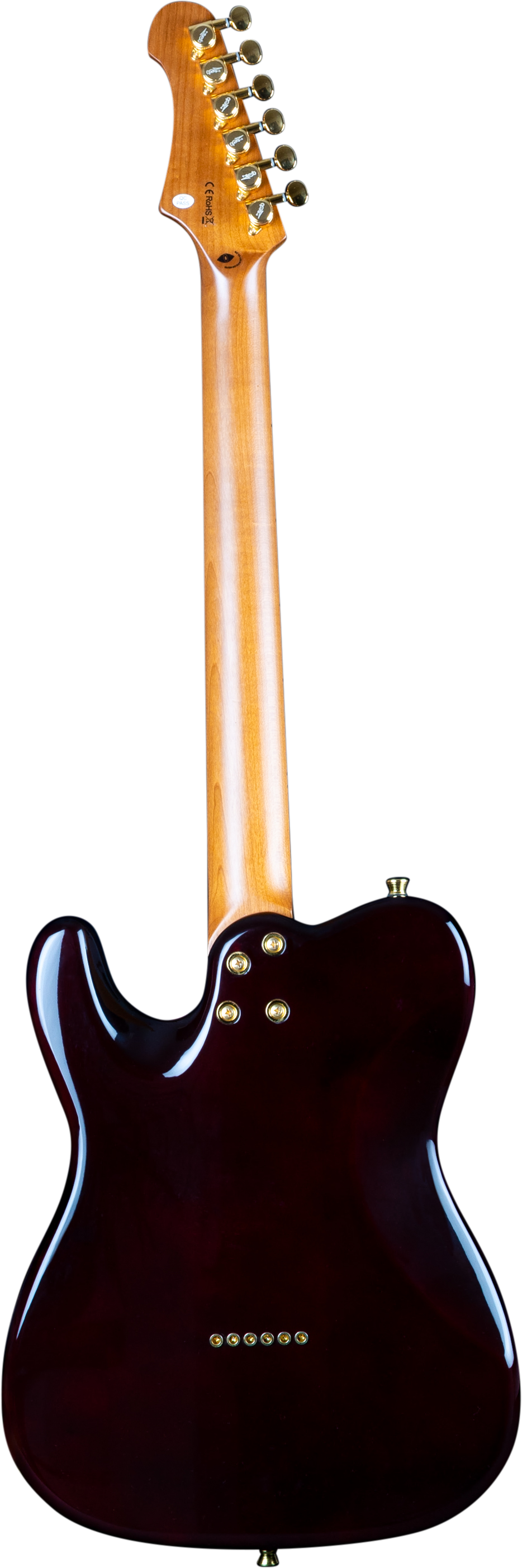 JET JT600 Electric Guitar - Tobacco Burst (Gold Hardware)
