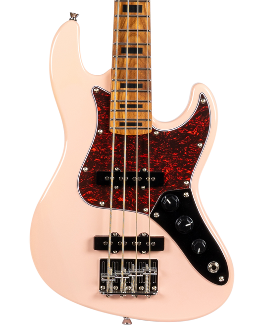 JET JB Travel Bass Guitar - Pink
