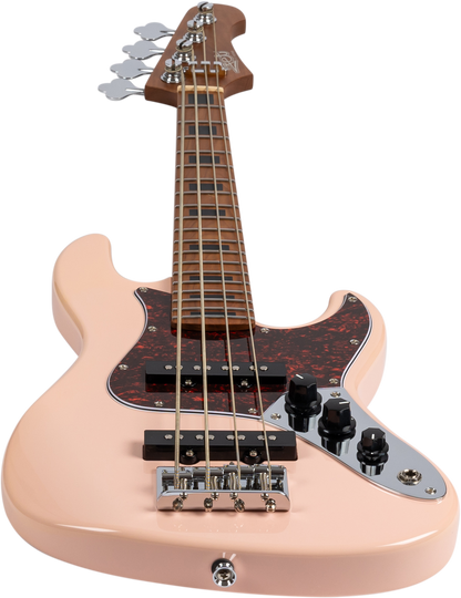 JET JB Travel Bass Guitar - Pink