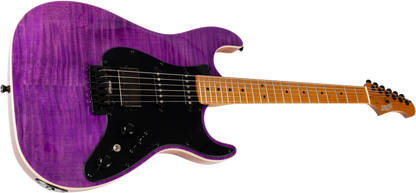 JET JS600 Electric Guitar - Trans Purple