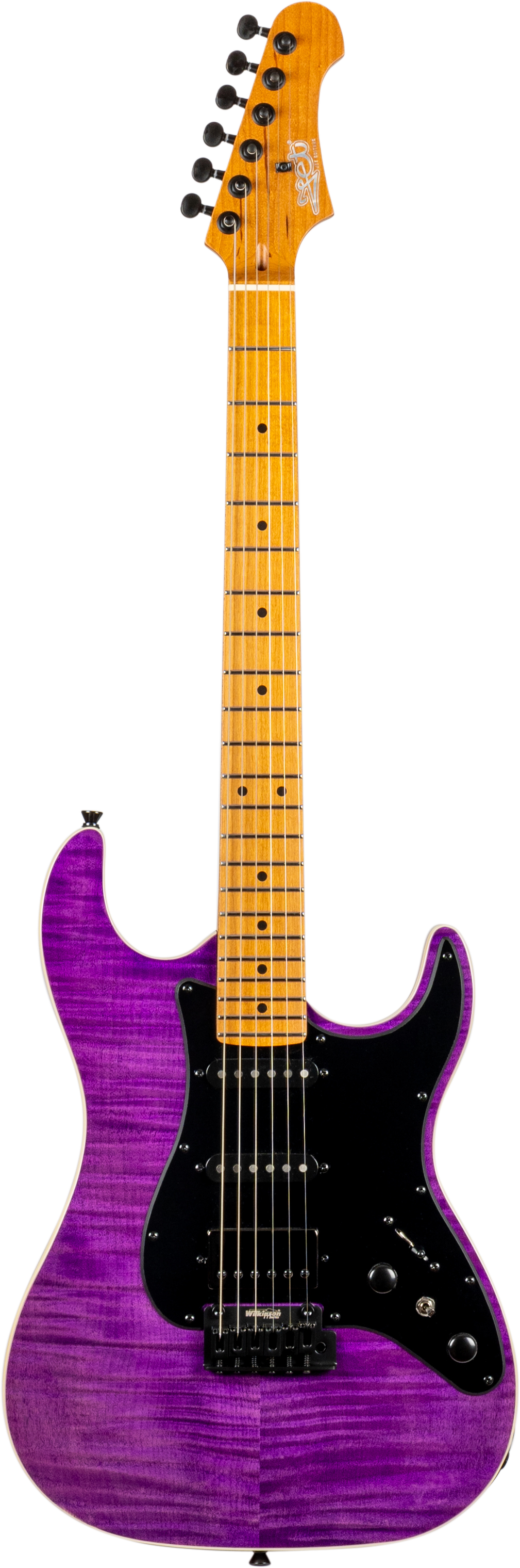 JET JS600 Electric Guitar - Trans Purple