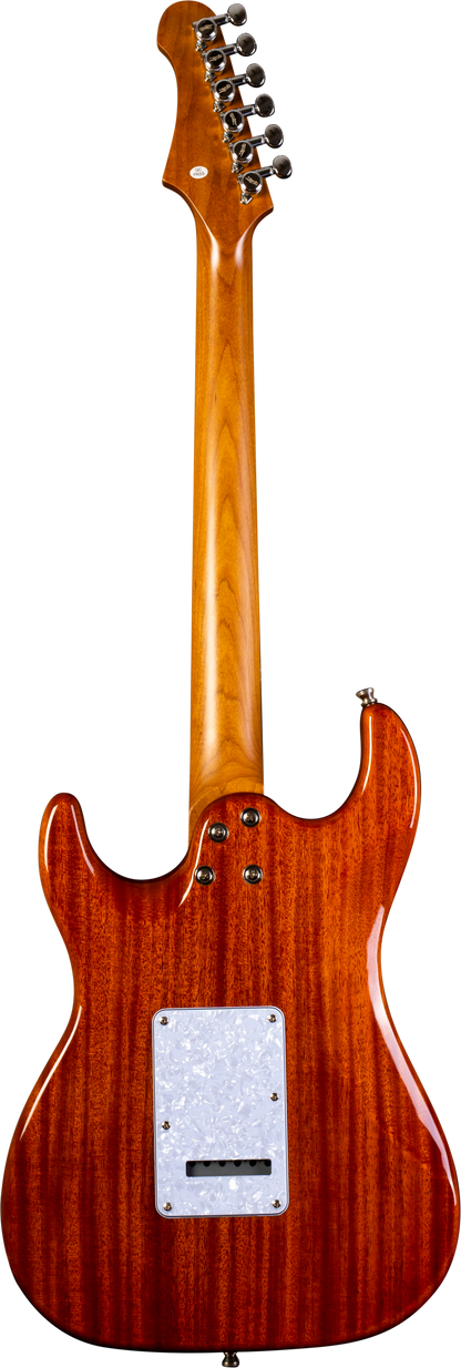 JET JS600 Electric Guitar - Trans Red