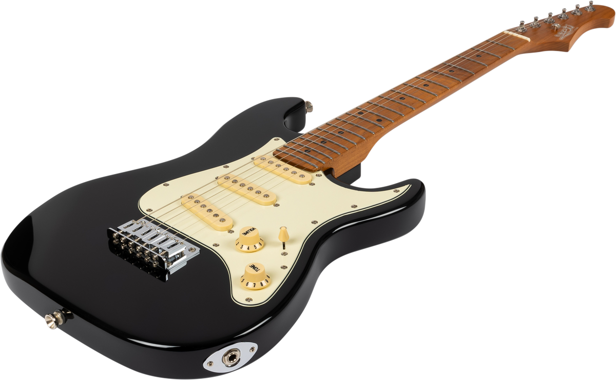 JET JS300 Electric Guitar - Black (Mini)