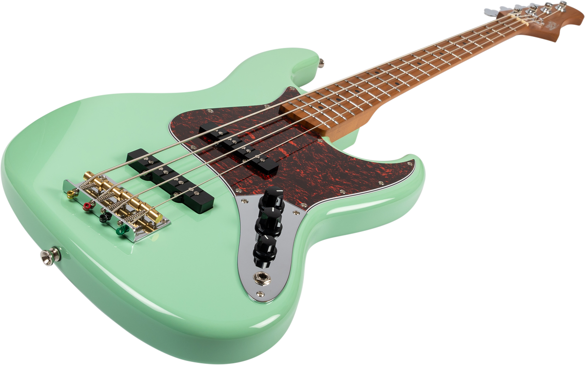 JET JJB300 Bass Guitar - Green