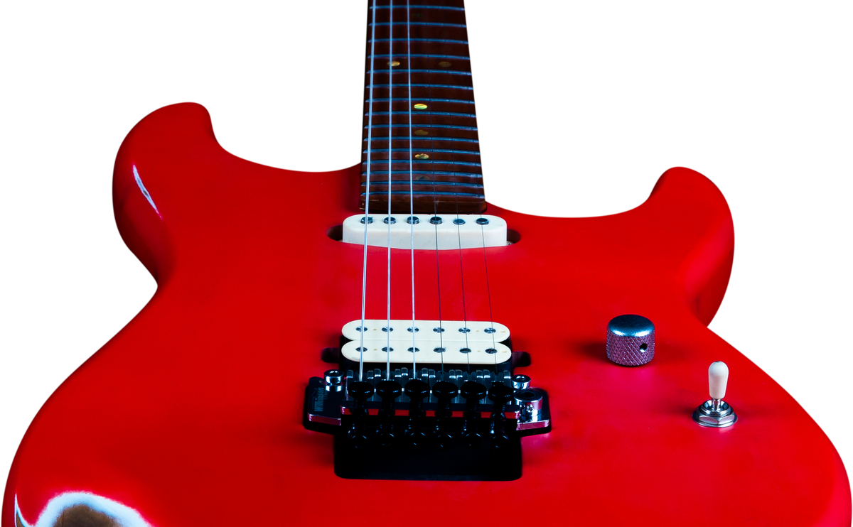 JET JS850 Electric Guitar - Red (Relic)