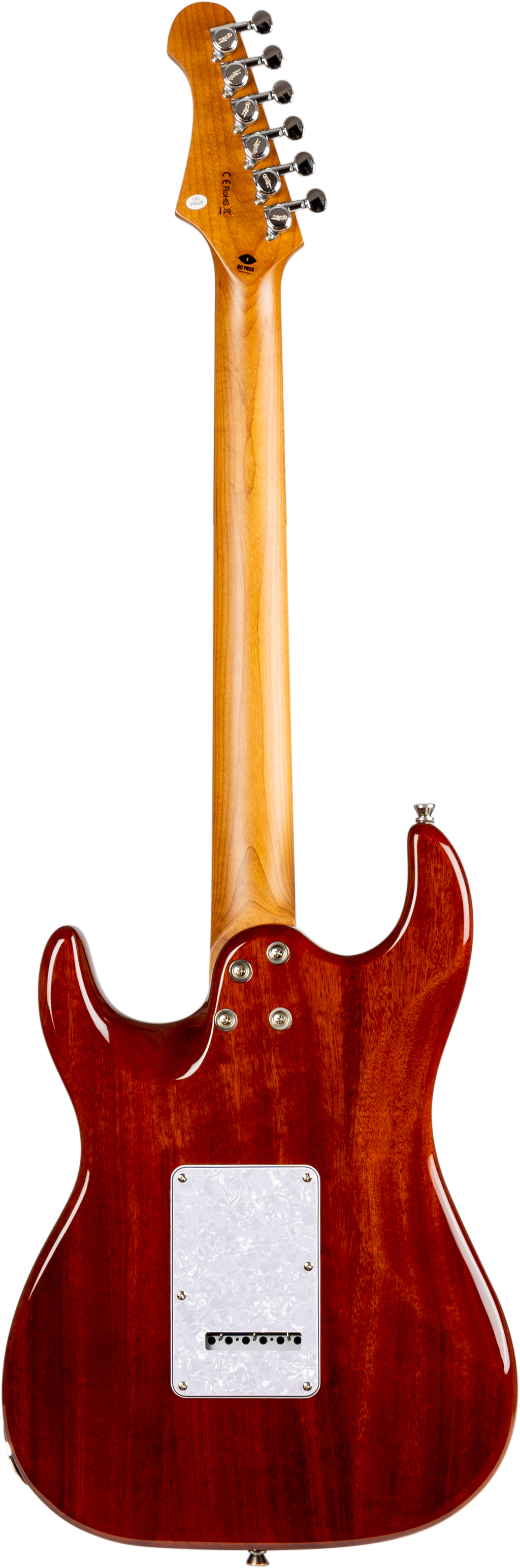 JET JS600 Electric Guitar - Trans Green