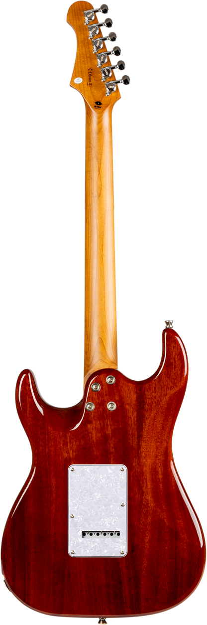 JET JS600 Electric Guitar - Trans Green