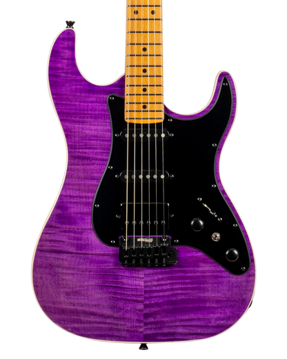 JET JS600 Electric Guitar - Trans Purple
