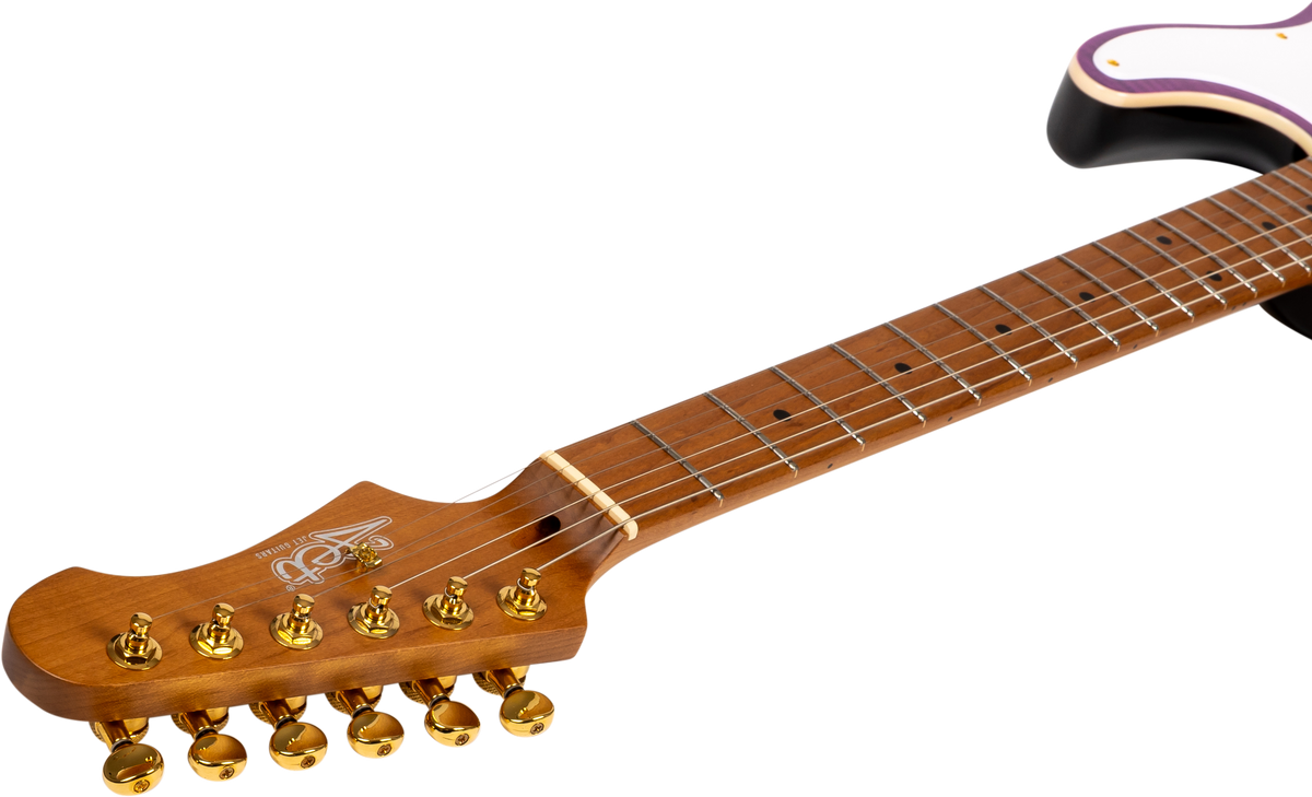 JET JT600 Electric Guitar - Purple Burst (Gold Hardware)