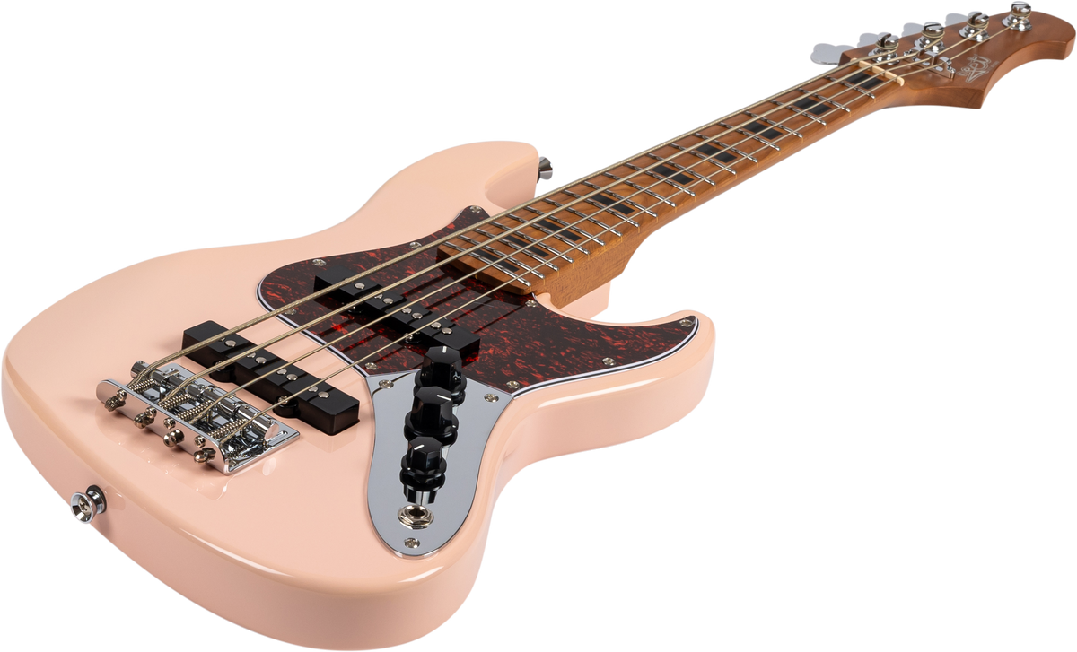 JET JB Travel Bass Guitar - Pink