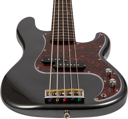 JET JPB305 Bass Guitar - Charcoal