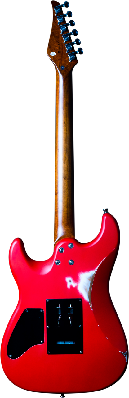 JET JS850 Electric Guitar - Red (Relic)