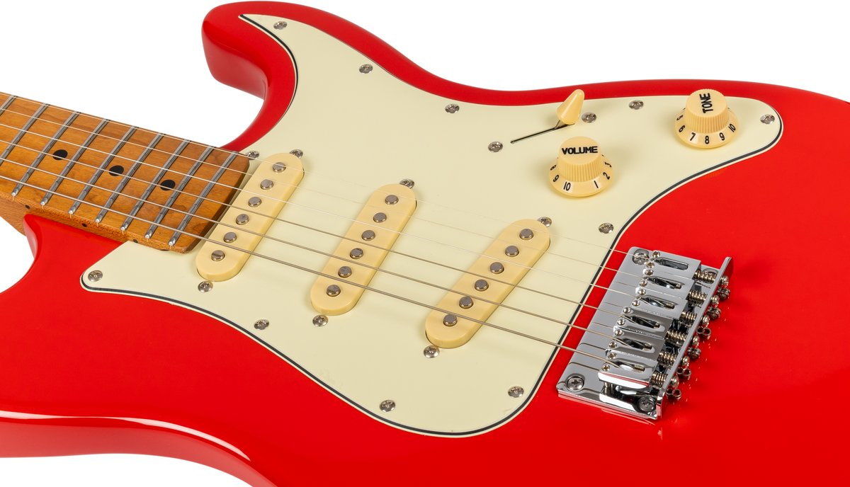 JET JS300 Electric Guitar - Red (Mini)