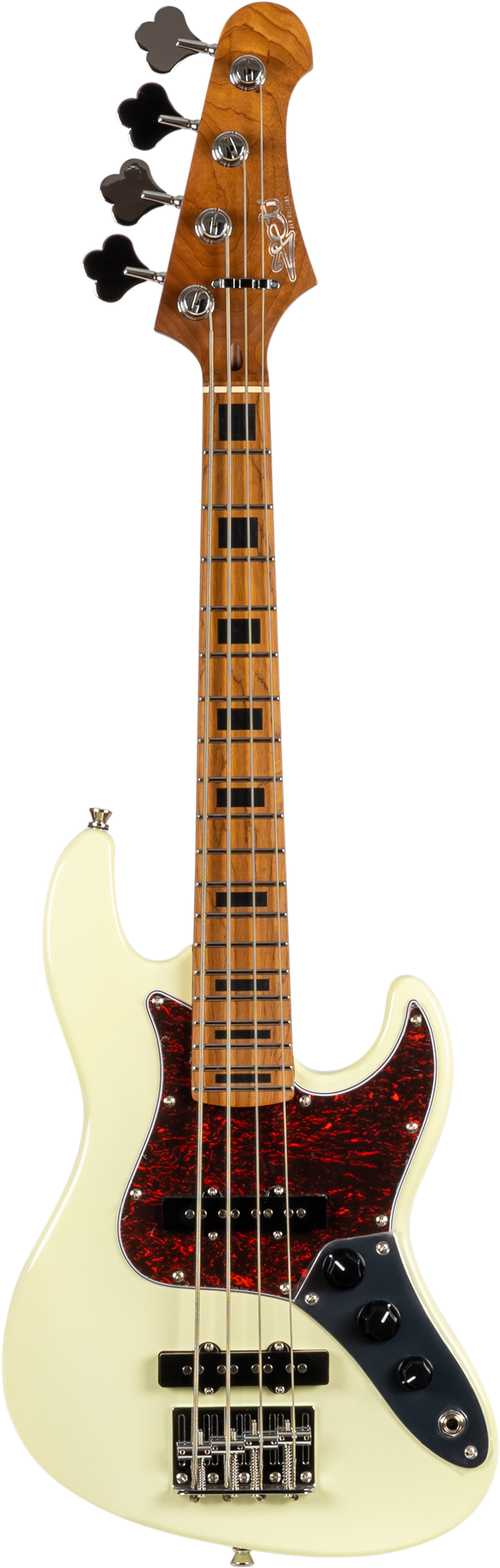 JET JB Travel Bass Guitar - White
