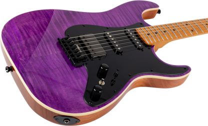 JET JS600 Electric Guitar - Trans Purple