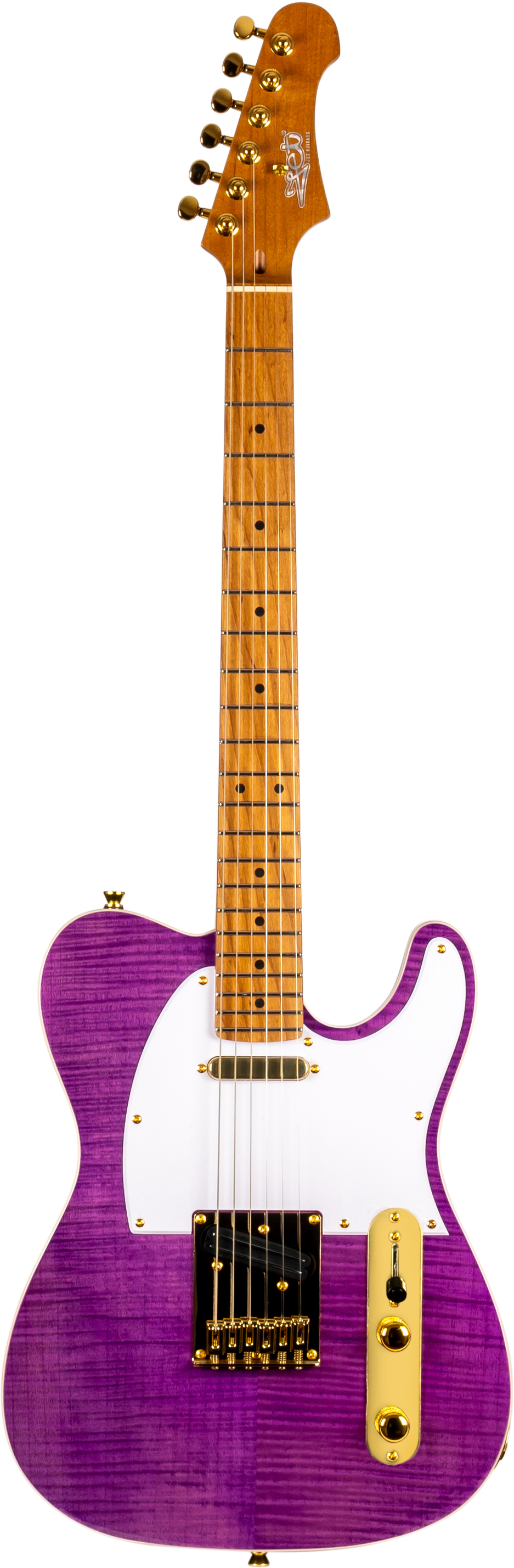 JET JT600 Electric Guitar - Purple Burst (Gold Hardware)