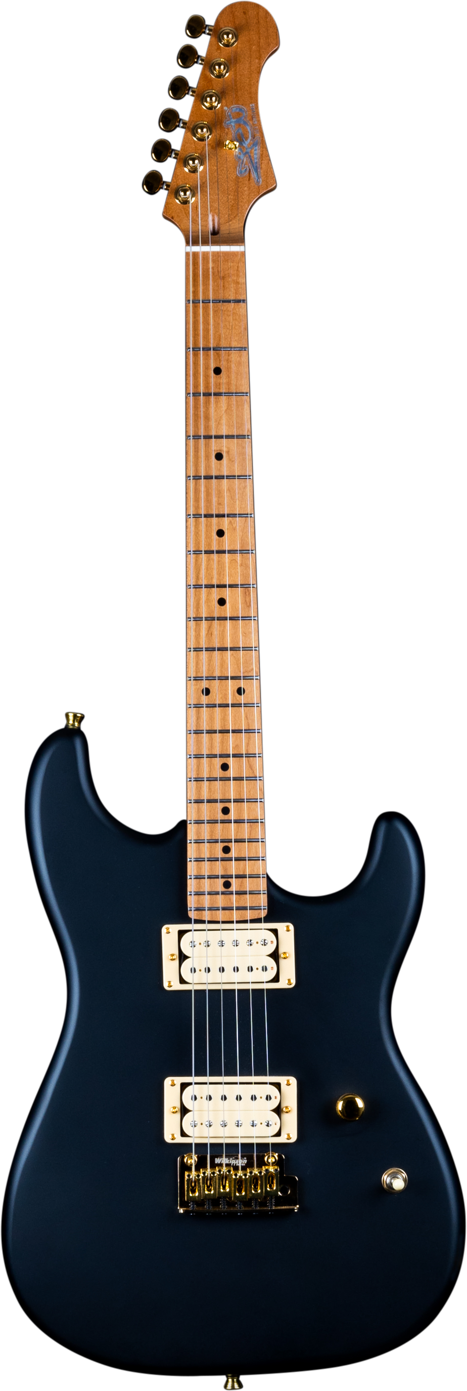 JET JS700 Electric Guitar - Matt Black (Gold Hardware)