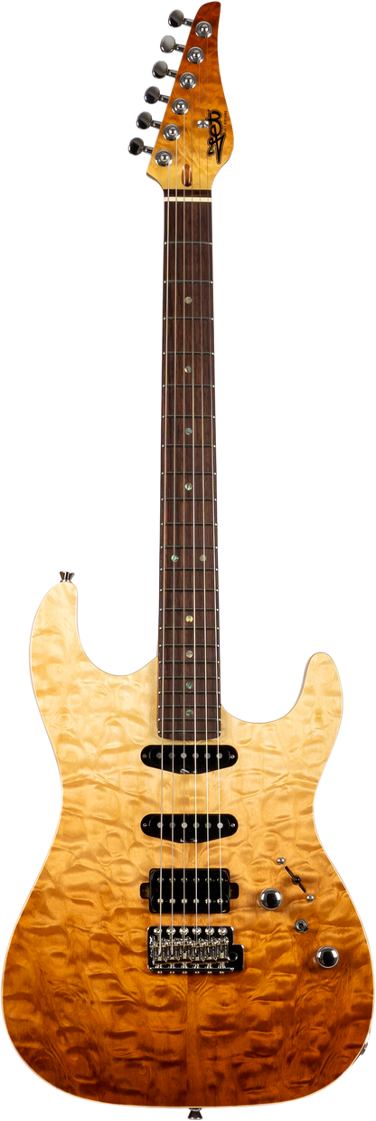 JET Elite JS45 Electric Guitar - Fireburst