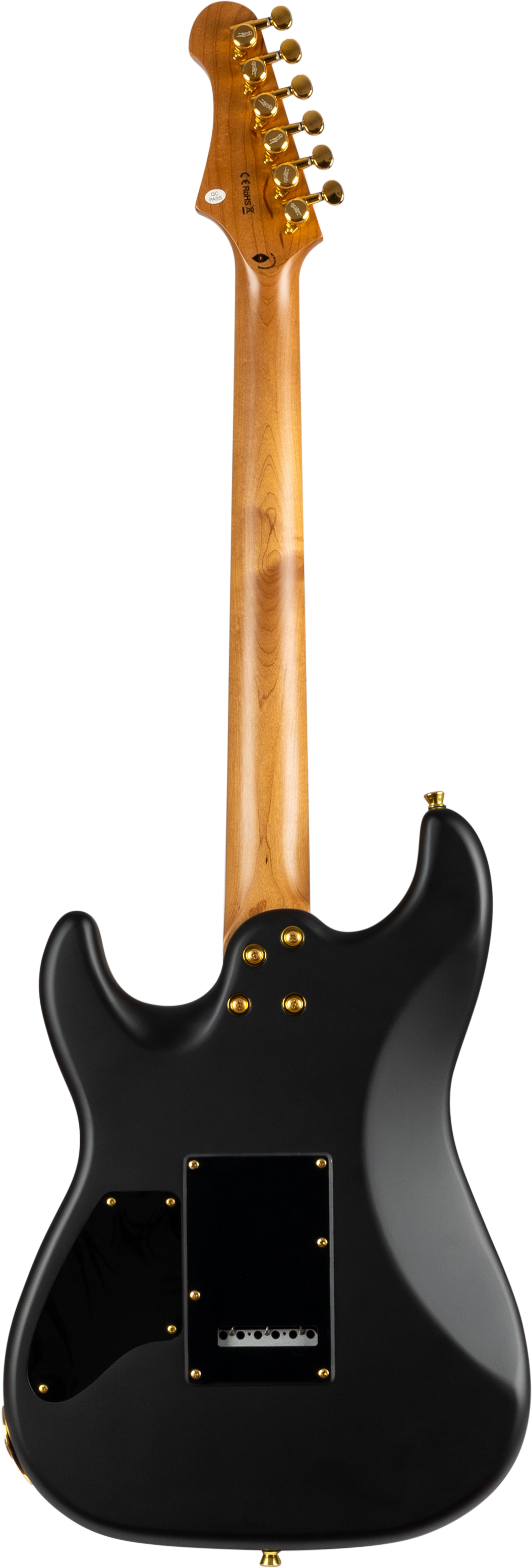 JET JS700 Electric Guitar - Matt Black (Gold Hardware)