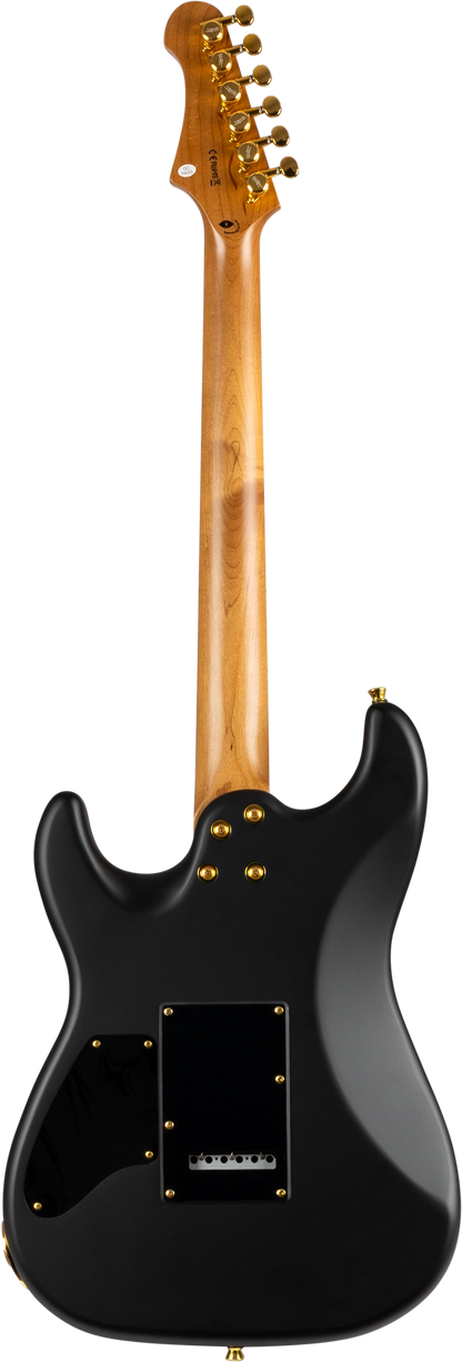 JET JS700 Electric Guitar - Matt Black (Gold Hardware)