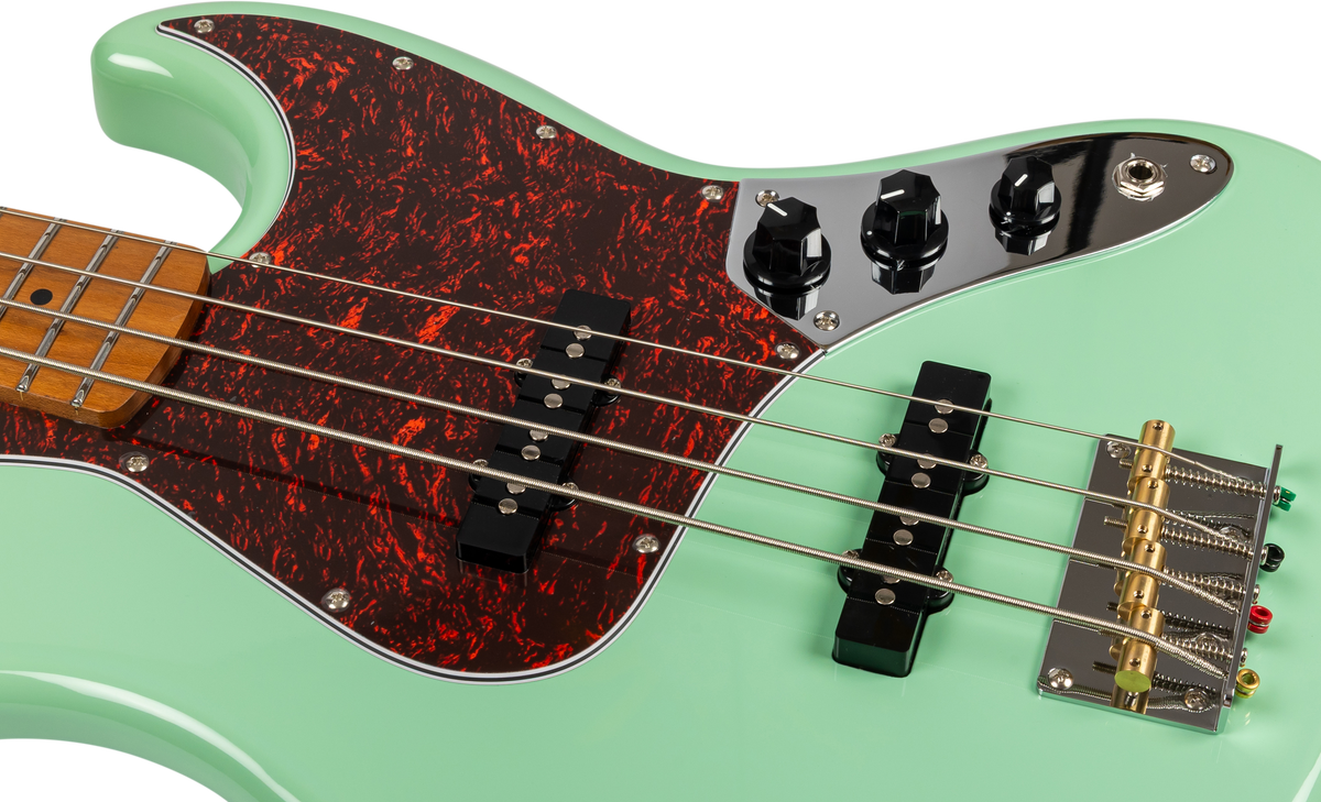 JET JJB300 Bass Guitar - Green