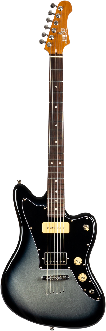 JET JJ350 Electric Guitar - Moonburst (Baritone)