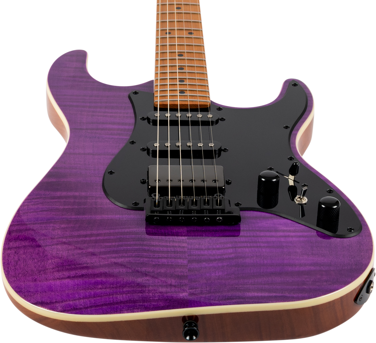 JET JS600 Electric Guitar - Trans Purple