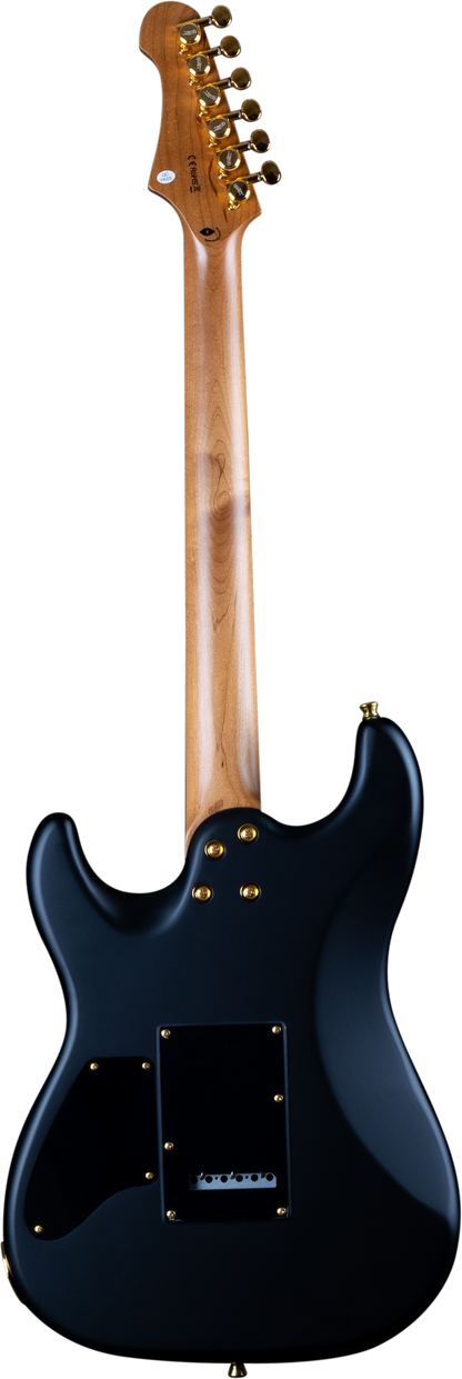 JET JS700 Electric Guitar - Matt Black (Gold Hardware)