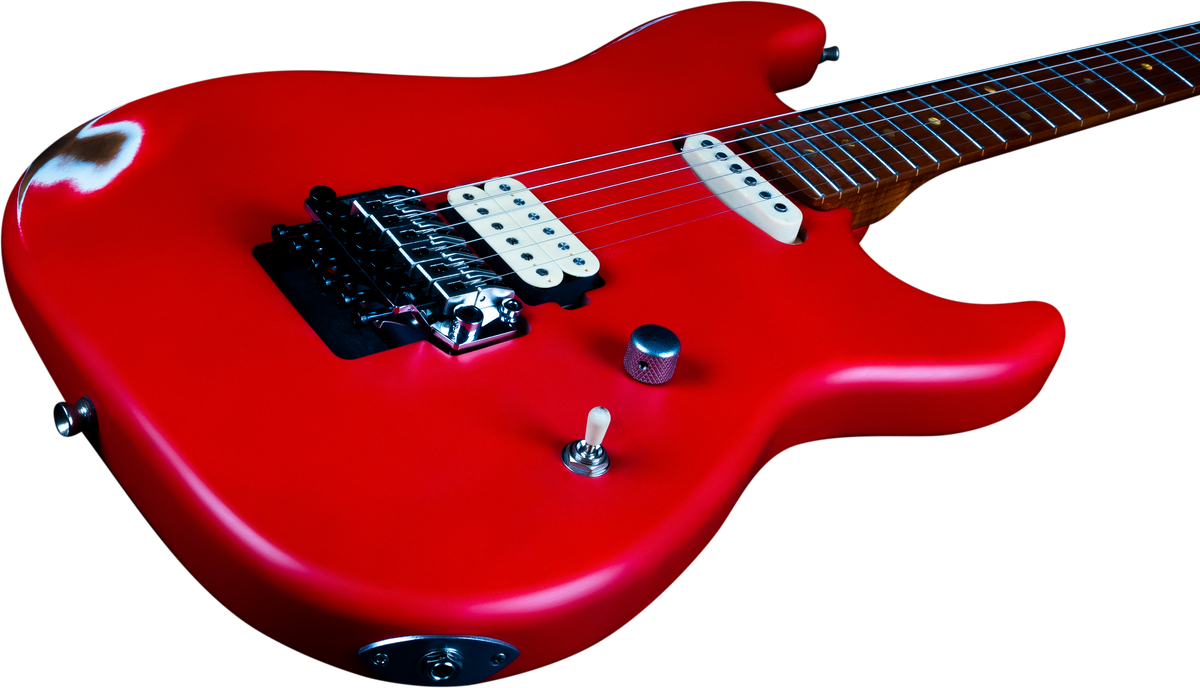 JET JS850 Electric Guitar - Red (Relic)