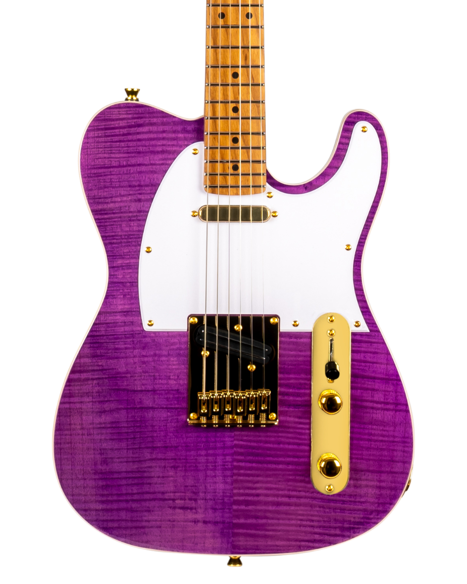 JET JT600 Electric Guitar - Purple Burst (Gold Hardware)