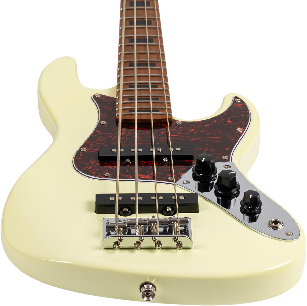 JET JB Travel Bass Guitar - White