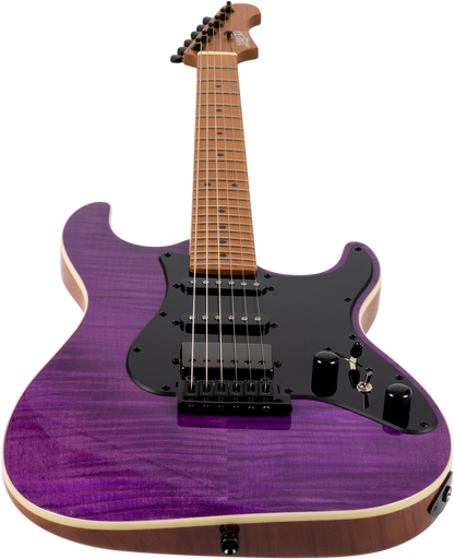 JET JS600 Electric Guitar - Trans Purple