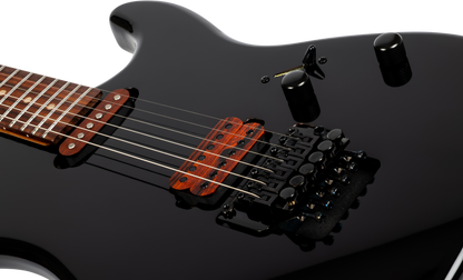 JET JS800 Electric Guitar - Black (HS)