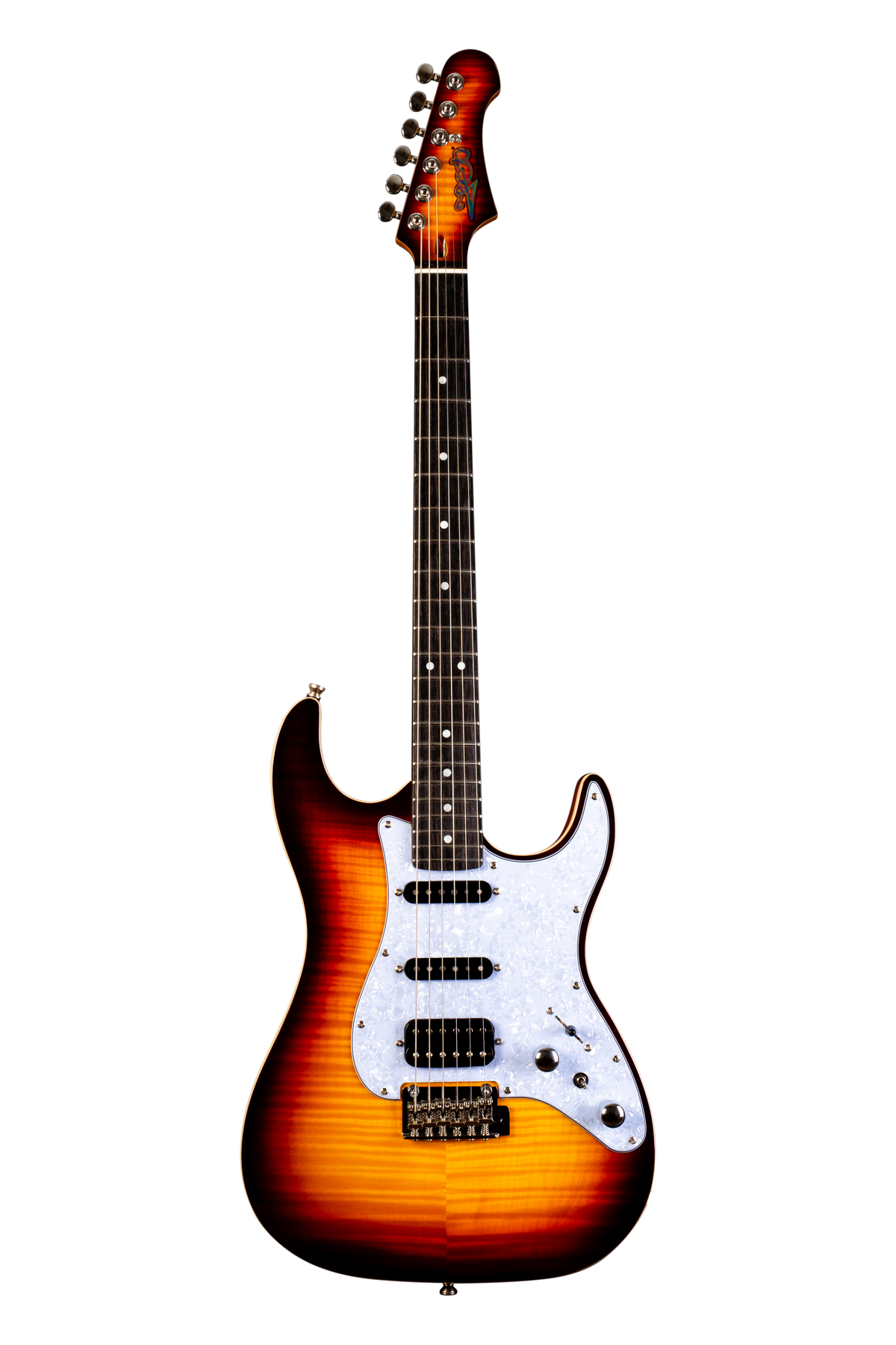 JET JS600 Electric Guitar - Brown Sunburst