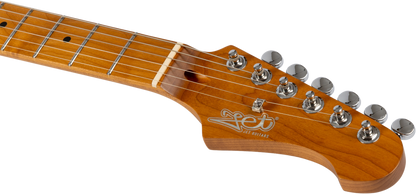 JET JS600 Electric Guitar - Trans Green