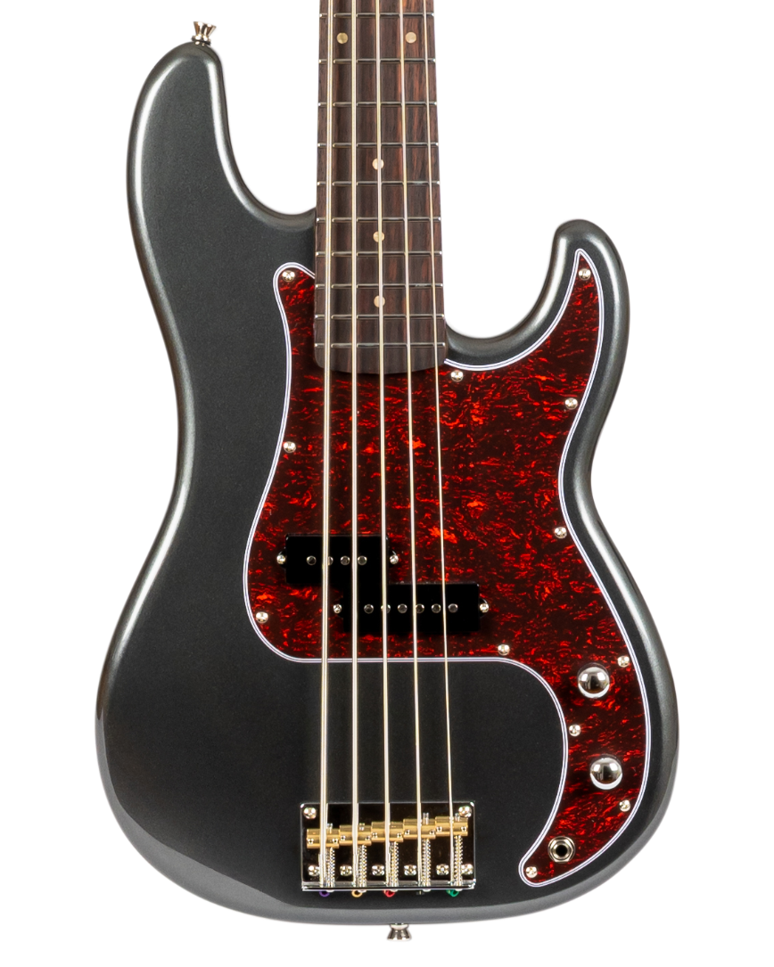 JET JPB305 Bass Guitar - Charcoal