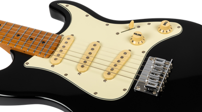 JET JS300 Electric Guitar - Black (Mini)